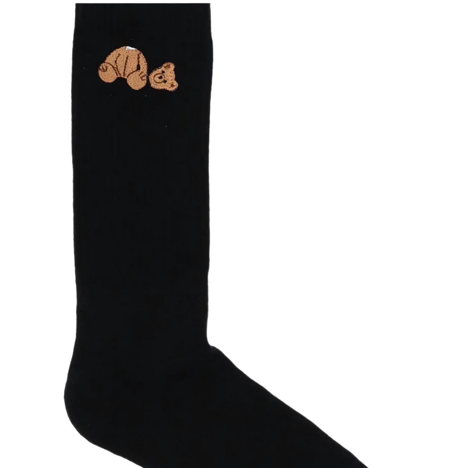 Men's Broken Bear Sock In Black