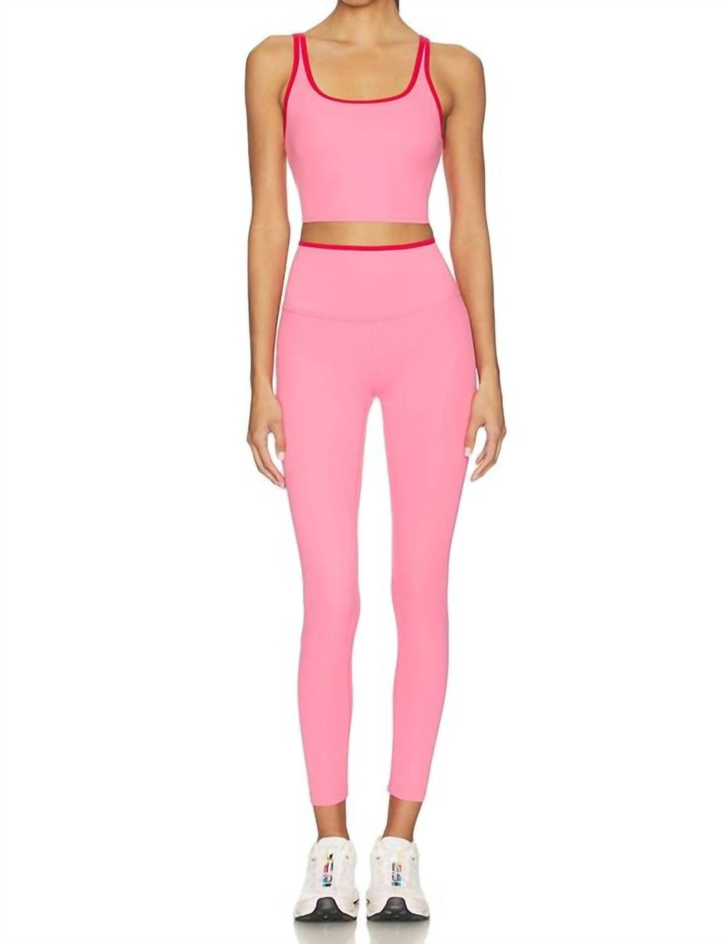 Easton Rigor High Waist 7/8 Leggings In Strawberry/pirate Red
