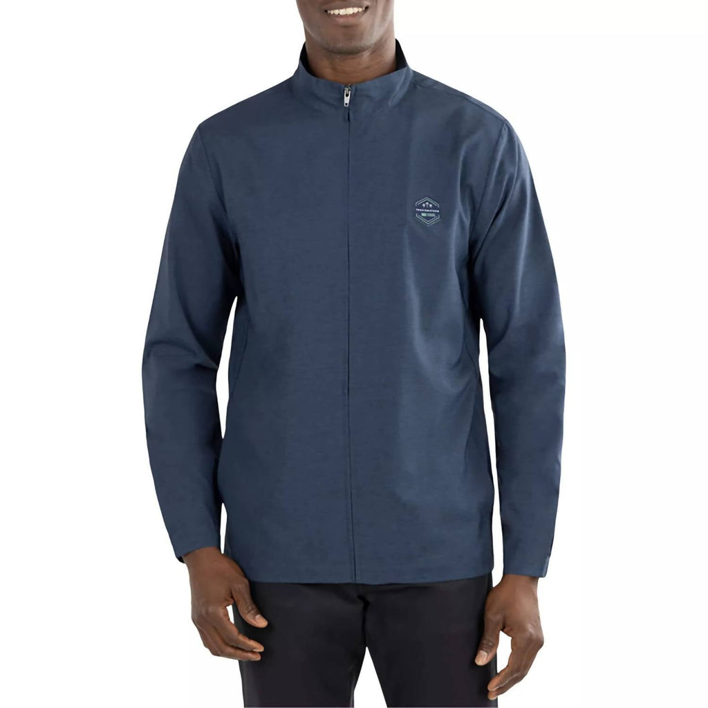 Men's Star Gazing Golf Jacket In Heather Insignia