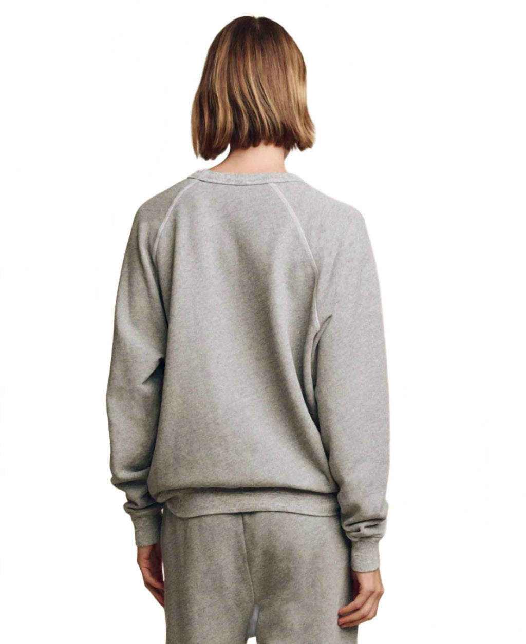 College Sweatshirt With Hannukah Graphic In Varsity Grey