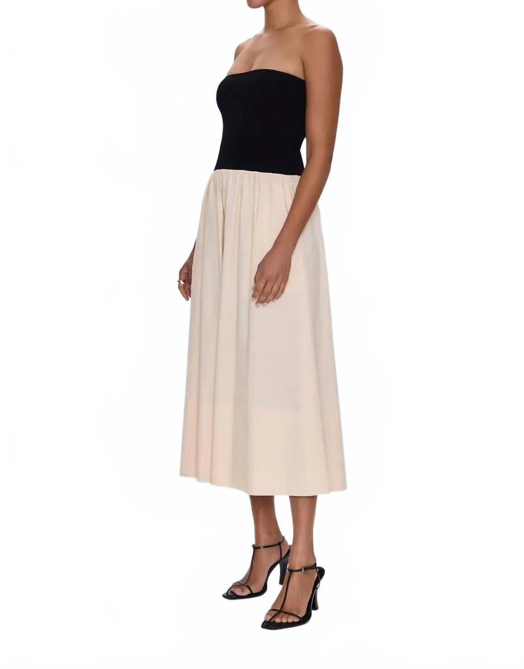 Mavo Tube Dress In Salt And Pepper