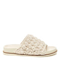 Women's Squish Crochet Raffia Mules In Shell Bubble