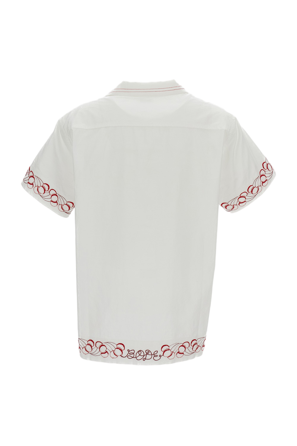 White Cherry Lane Embroidered Shirt