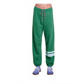 Garden Stripe Sweatpants In Green
