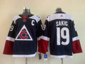 Men's Colorado Avalanche Joe Sakic #19 Navy Breakaway Player jersey