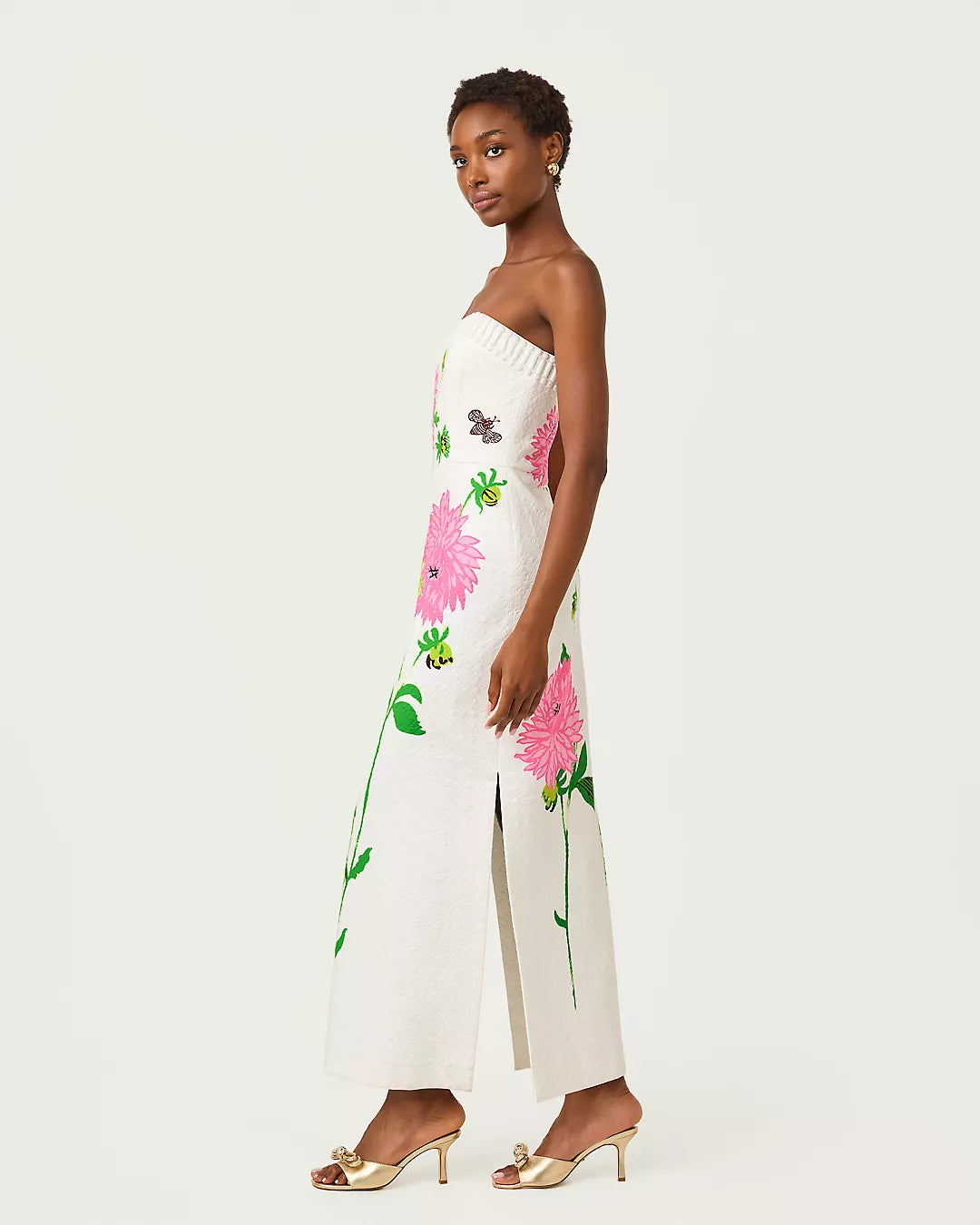 Elyse Strapless Stretch Maxi Dress