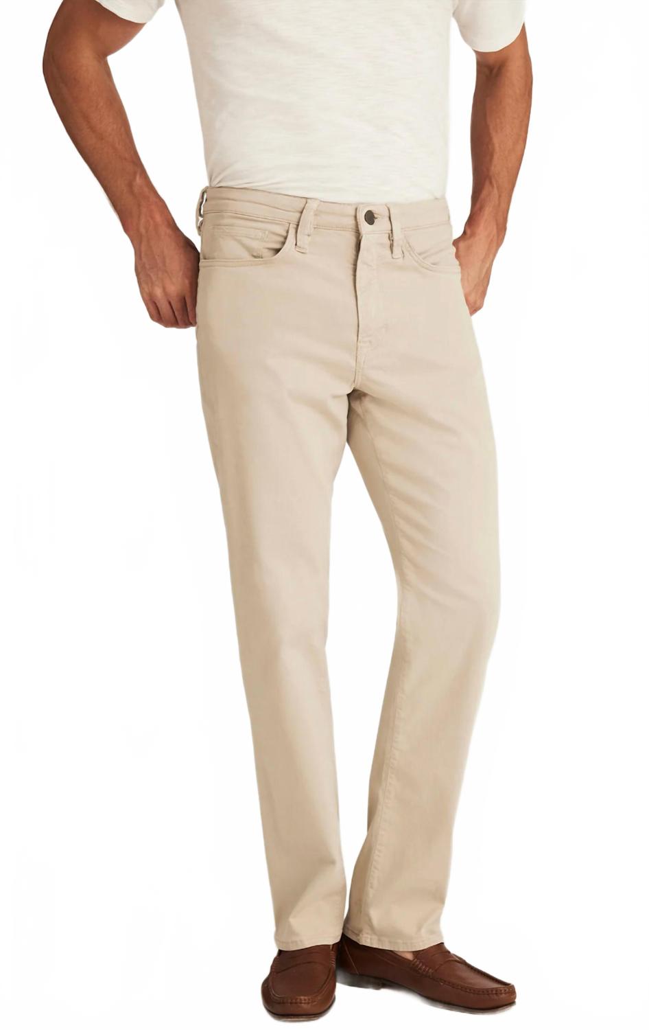 Charisma Relaxed Straight Pants In Dawn Twill