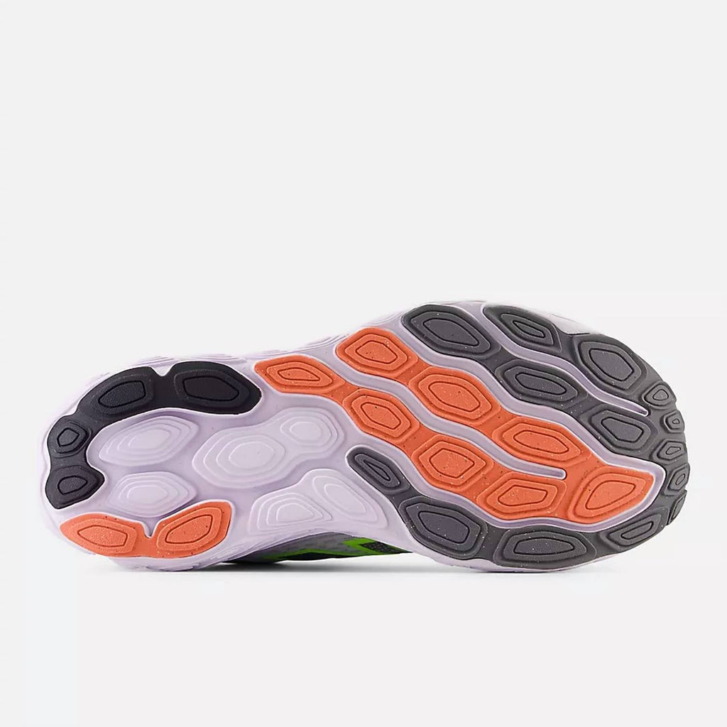 Women's Fresh Foam X 880V14 Running Shoes In Grey Matter Bleached Lime Glo