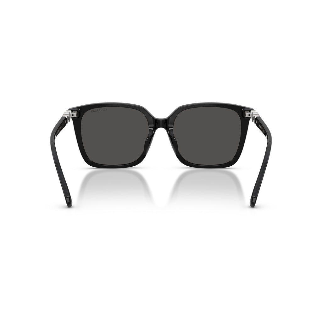 0Sk6053D Square Frame Acetate Sunglasses with Crystal Embellishments