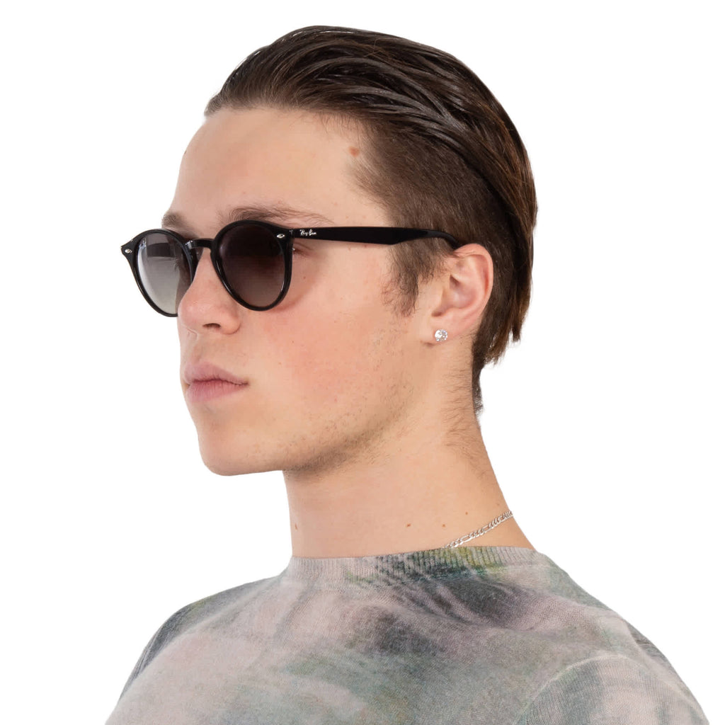 Ray Ban Grey Gradient Round Unisex Sunglasses RB2180 601/11 51
