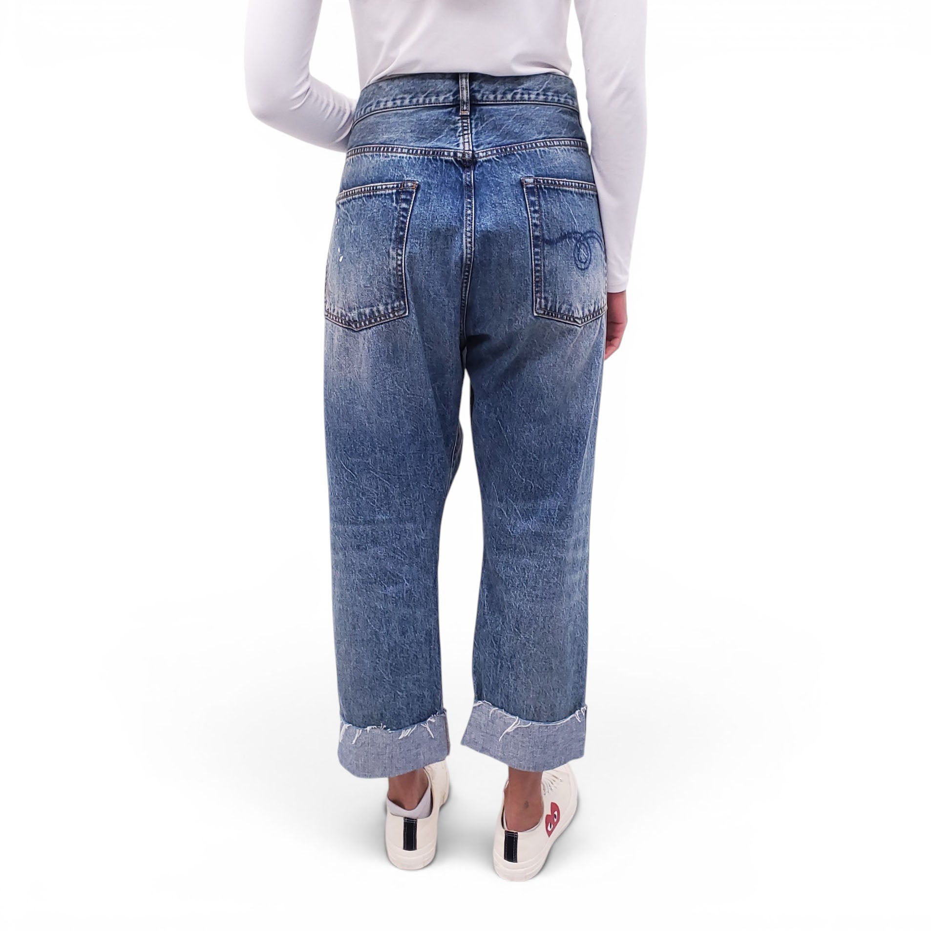 R13 CROSSOVER JEANS - SIZE 31