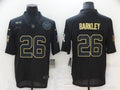 Men's New York Giants #26 Saquon Barkley Black Game Player Jersey1