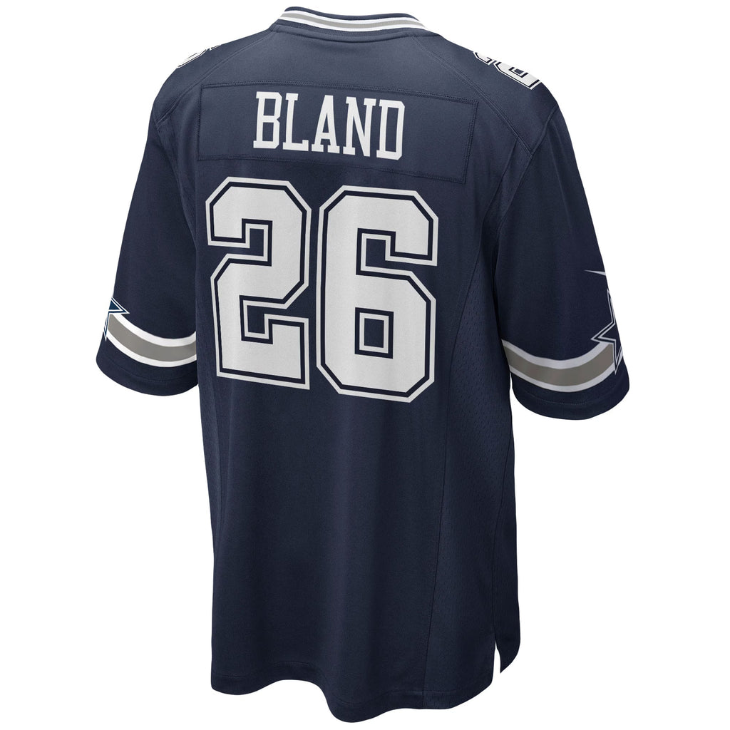 Dallas Cowboys DaRon Bland Navy Game Jersey