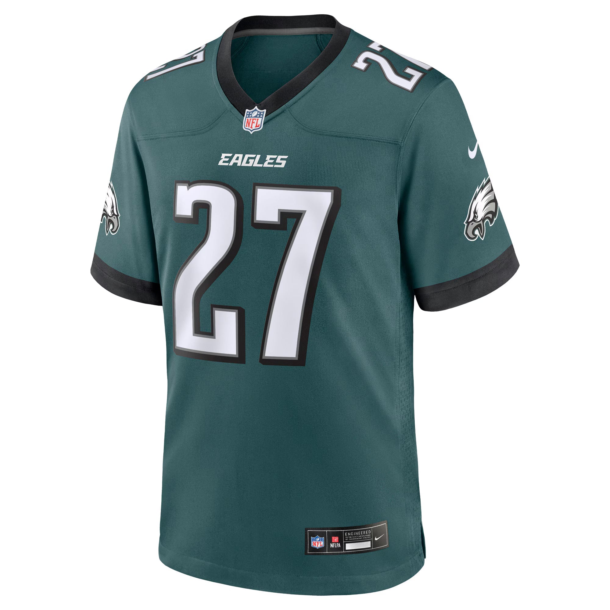 Philadelphia Eagles Quinyon Mitchell Midnight Green Player Game Jersey