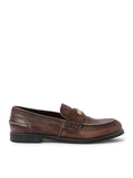 Miu Miu Women Vintage Effect Leather Loafers