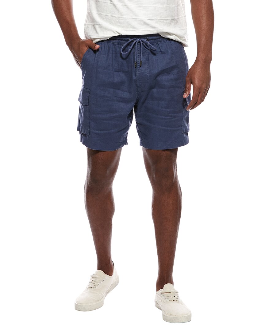 Onia Stretch Linen-Blend Cargo Short