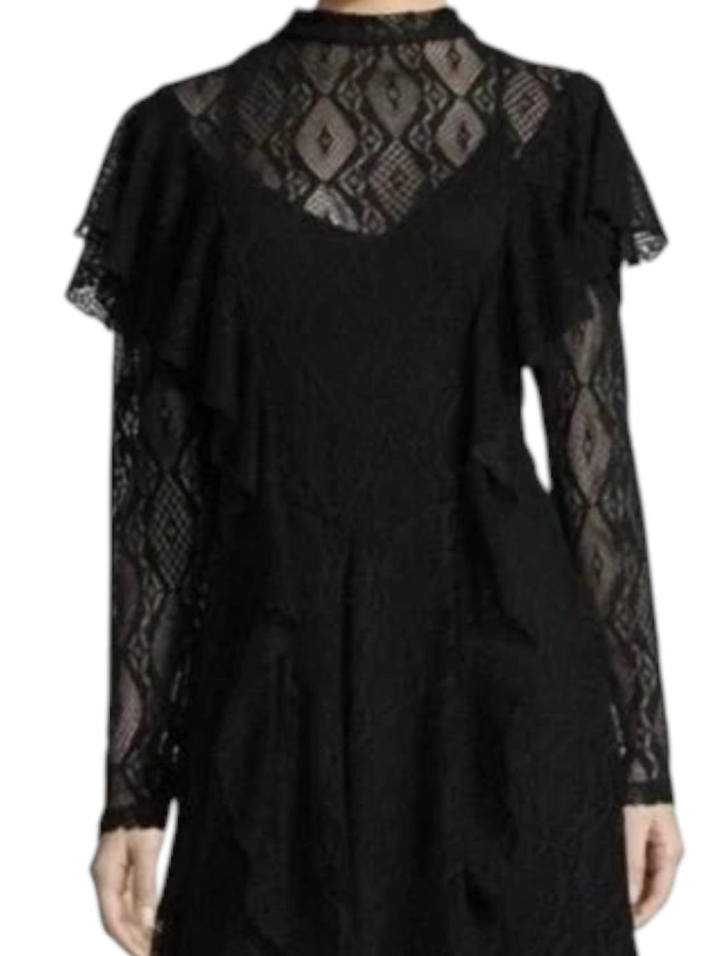 Rock Candy Lace Dress In Black
