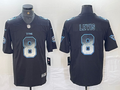Men's Tennessee Titans Will Levis #8 Black Player Game jersey