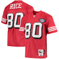 San Francisco 49ers 1994 Jerry Rice Mitchell & Ness Scarlet Authentic Throwback Retired Player Jersey