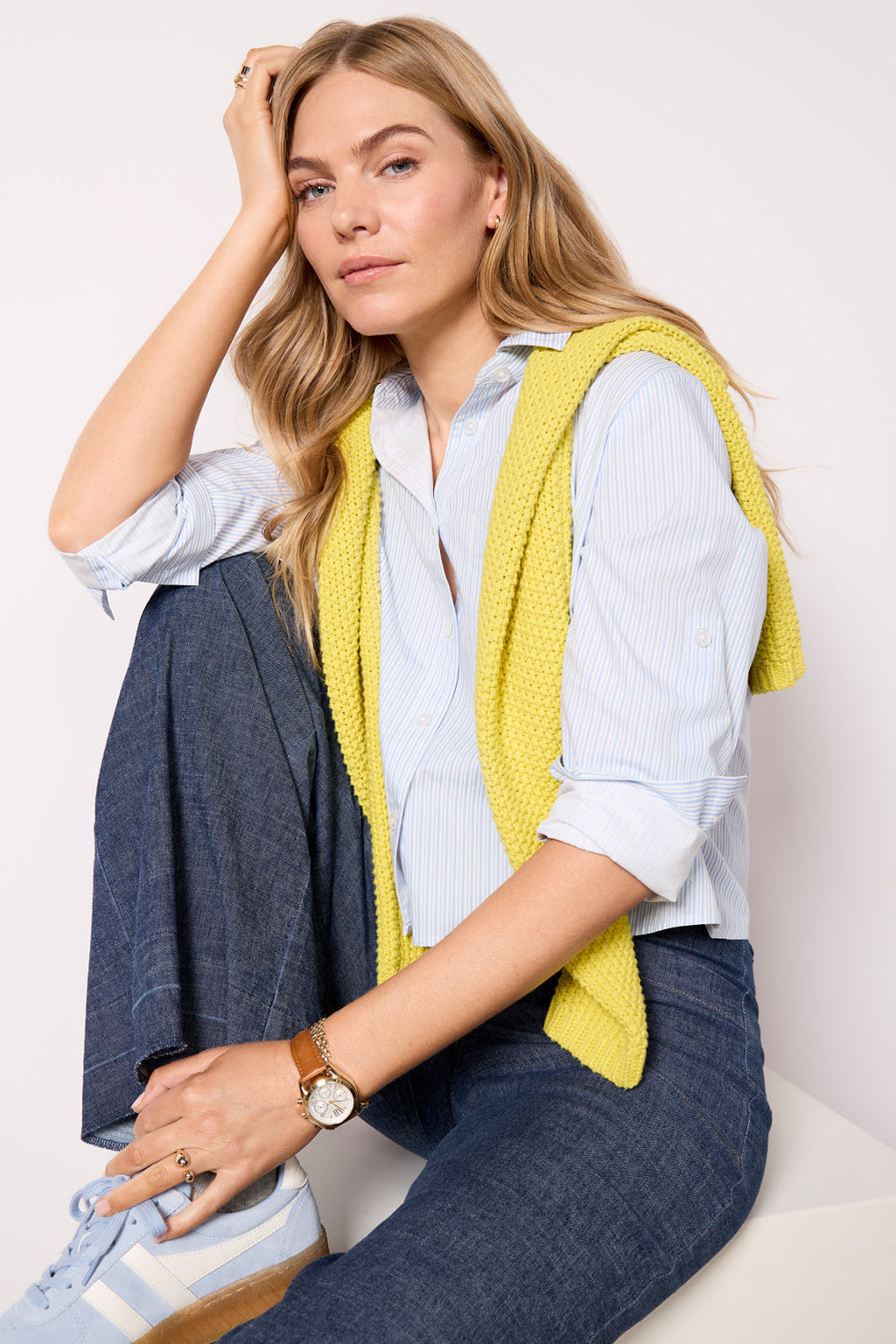 Women's Aiden Crop Shirt