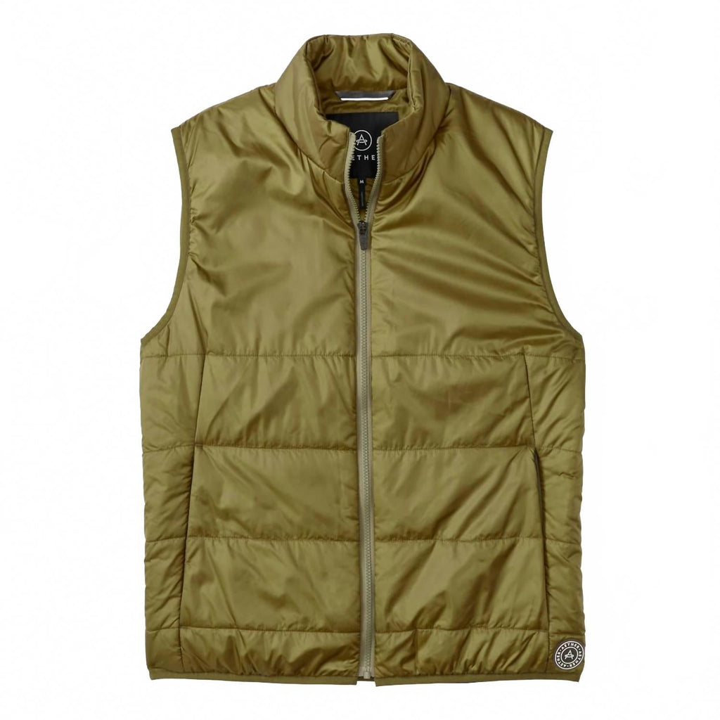 Eco Insulated Vest In Command Green