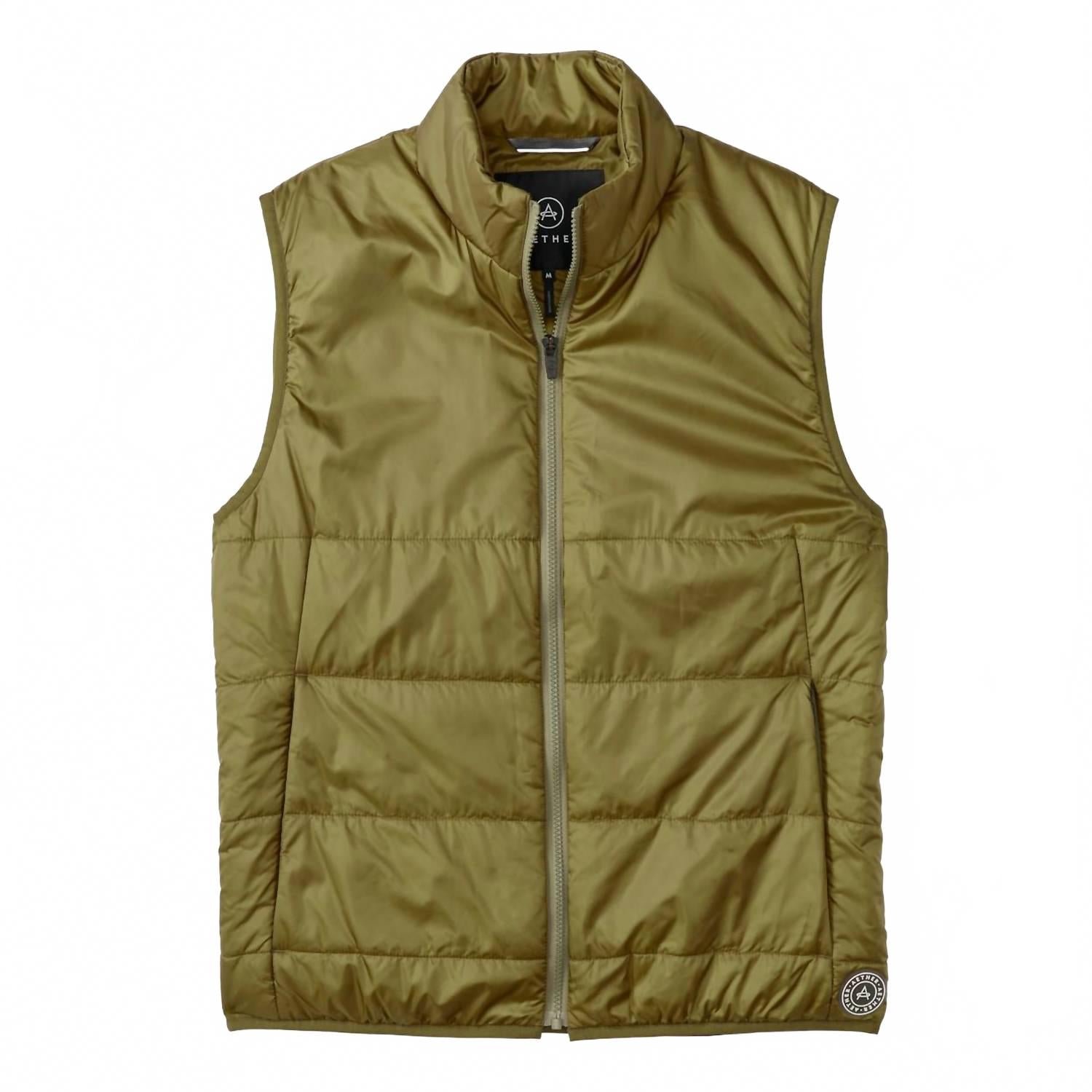 Eco Insulated Vest In Command Green