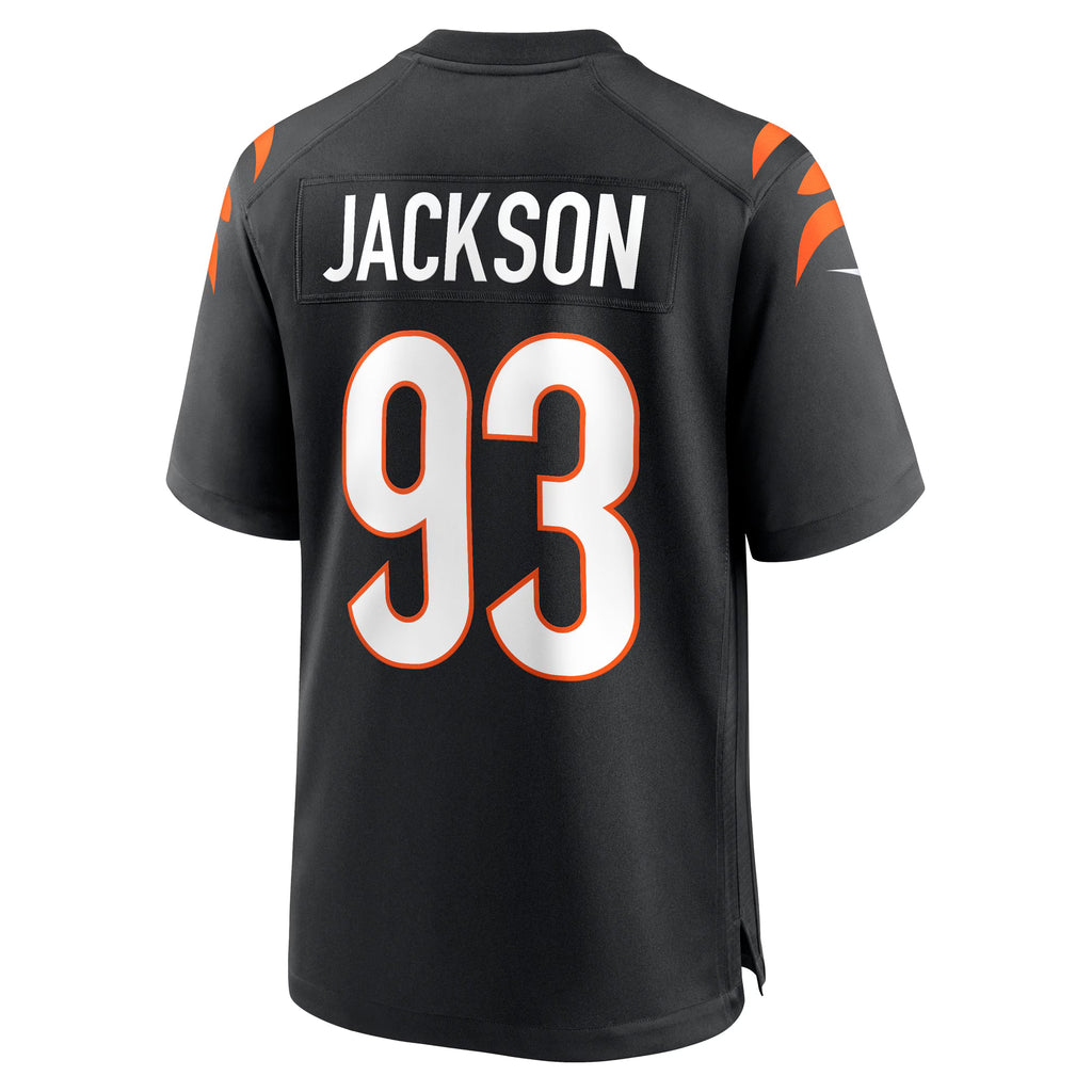 Cincinnati Bengals McKinnley Jackson Black Game Jersey