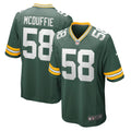 Green Bay Packers Isaiah McDuffie Green Game Jersey