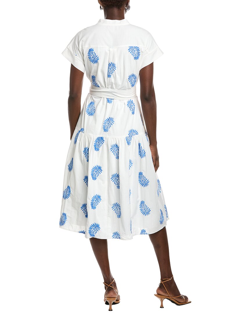 Gracia Floral Belted Midi Dress