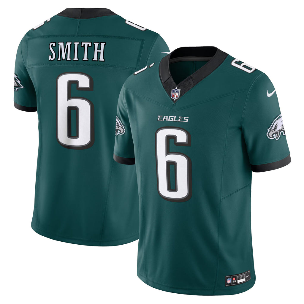 Philadelphia Eagles DeVonta Smith Midnight Green Vapor F.U.S.E. Limited Jersey