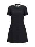 Valentino Women Embroidered Mini Dress | Embroideries |