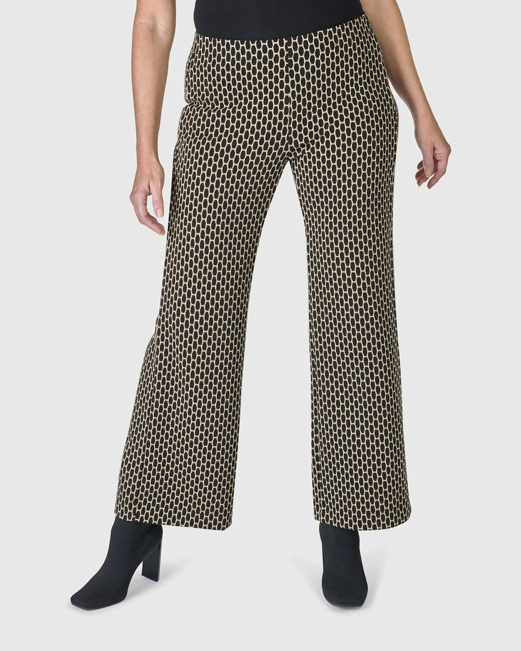 Brienne Mid Rise Trousers In Hive