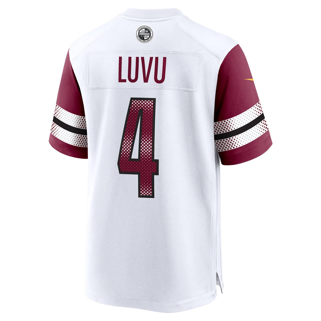 Washington Commanders Frankie Luvu White Game Jersey