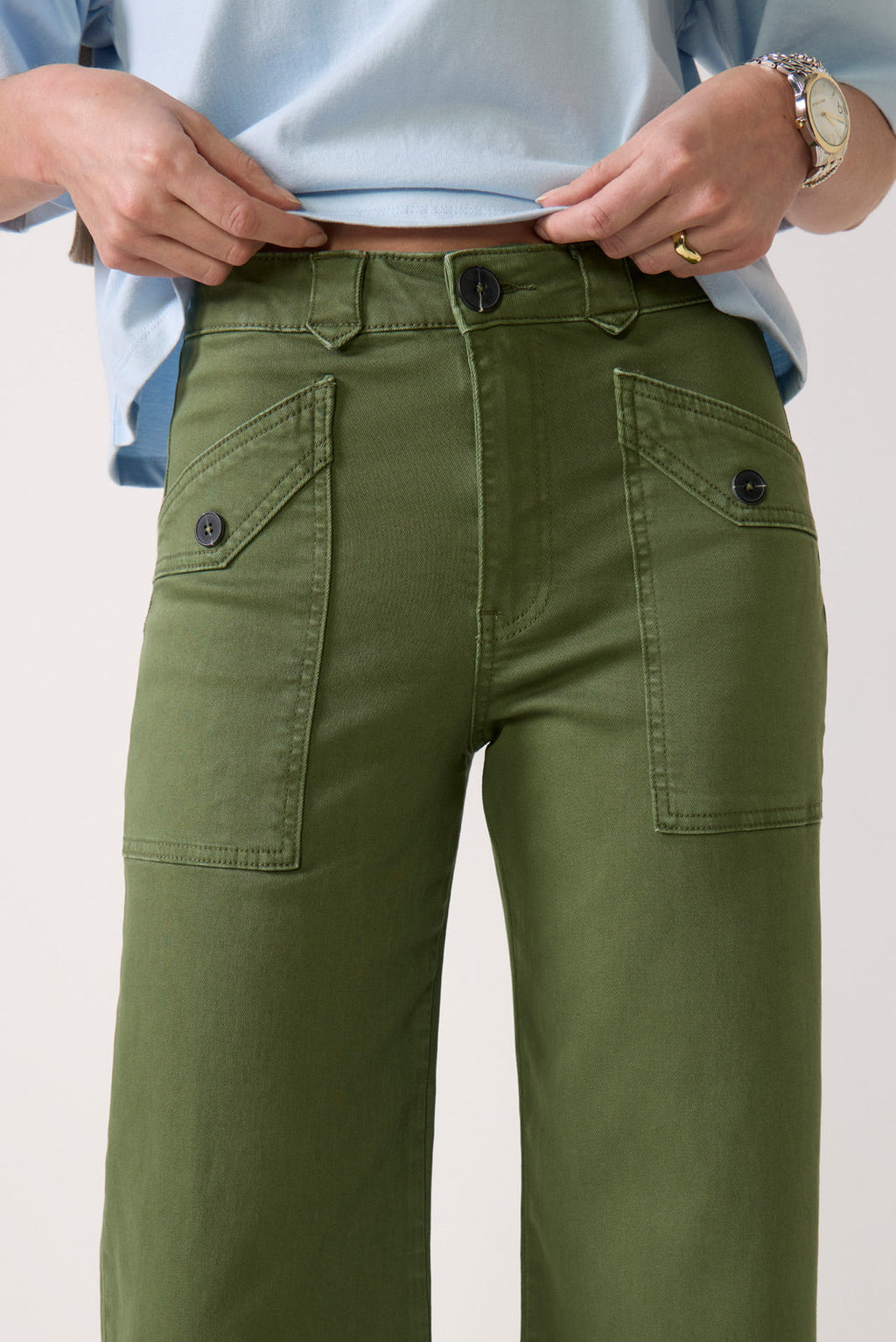 Women's Meg Wide Leg w Utility Pockets Pants