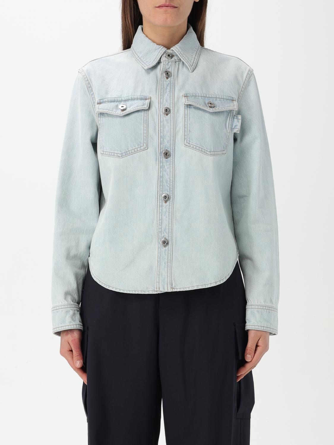 Bottega Veneta Shirt Woman Stone Washed