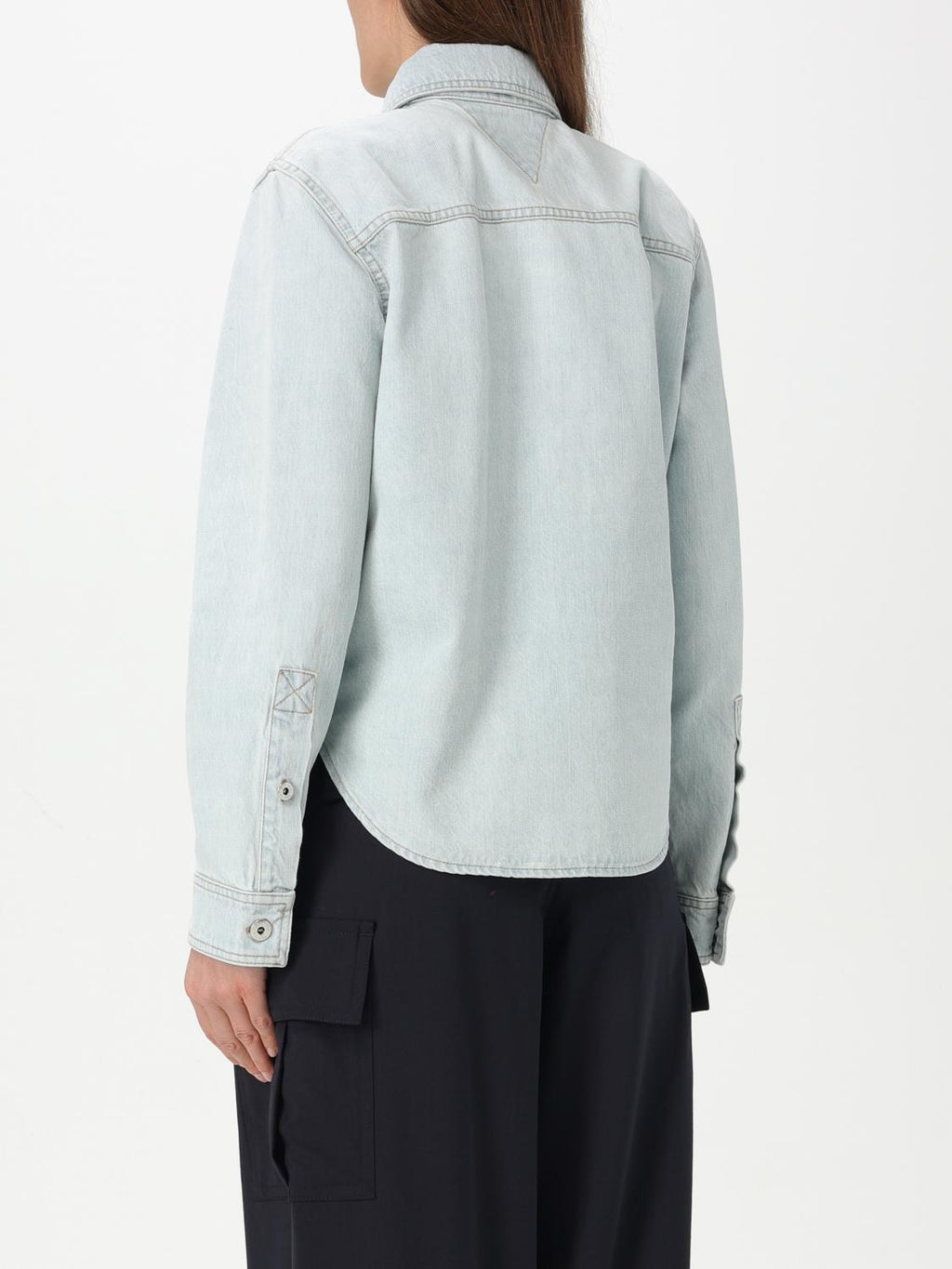 Bottega Veneta Shirt Woman Stone Washed