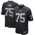 Las Vegas Raiders Howie Long Black Game Retired Player Jersey