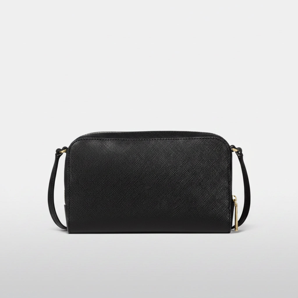 NWT Kate Spade  Staci Dual Zip Around Mini Crossbody In Black
