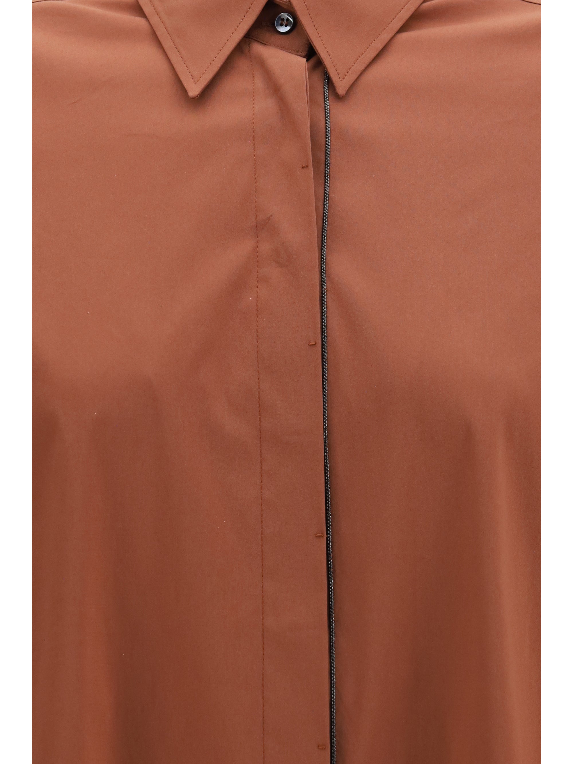 Brunello Cucinelli Women Shiny Monili Shirt