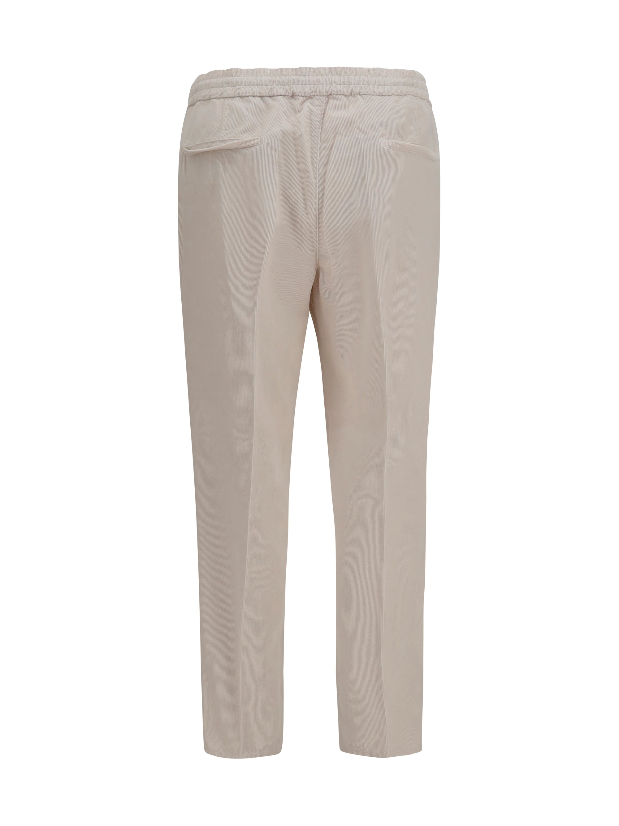 Brunello Cucinelli Men Corduroy Drawstring Pants
