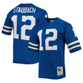 Dallas Cowboys 1971 Roger Staubach Mitchell & Ness Royal Authentic Throwback Retired Player Jersey