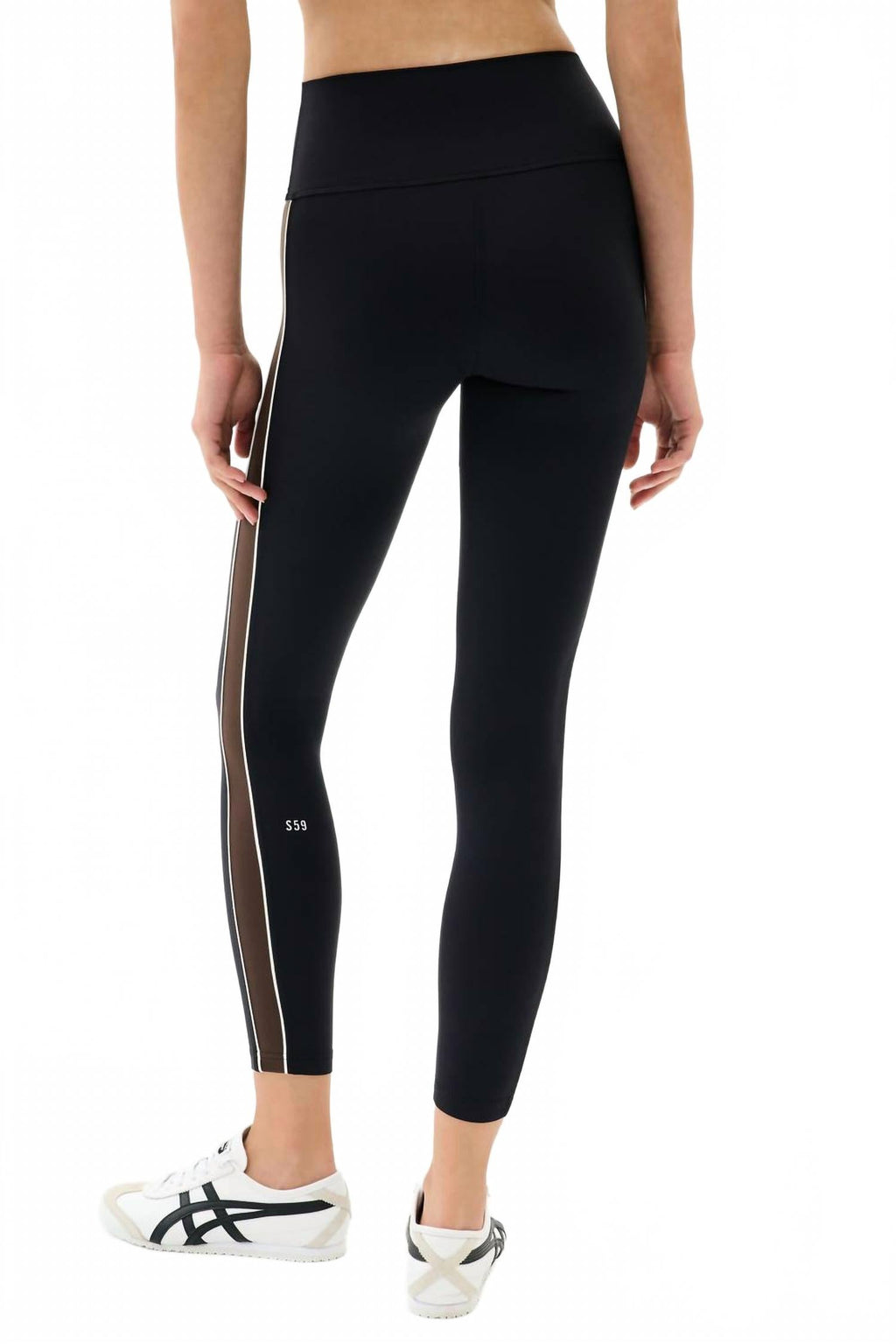 Margot Rigor Legging In Black / Dark Chocolate