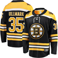Men's Boston Bruins Linus Ullmark #35 Black Replica Player jersey