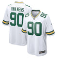 Green Bay Packers Lukas Van Ness White Game Jersey