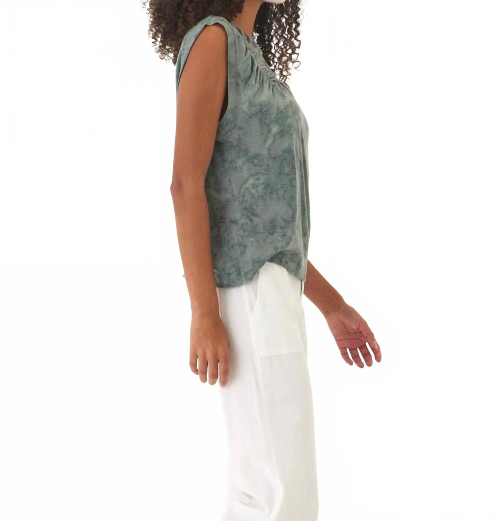 Taliyah Slub Jersey Tee In Wasabi