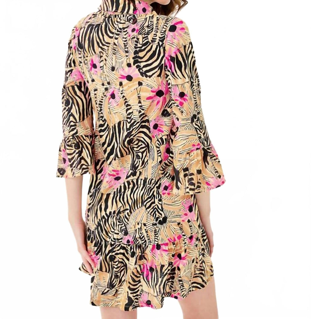 Delany Dress In Rutabaga El Morocco