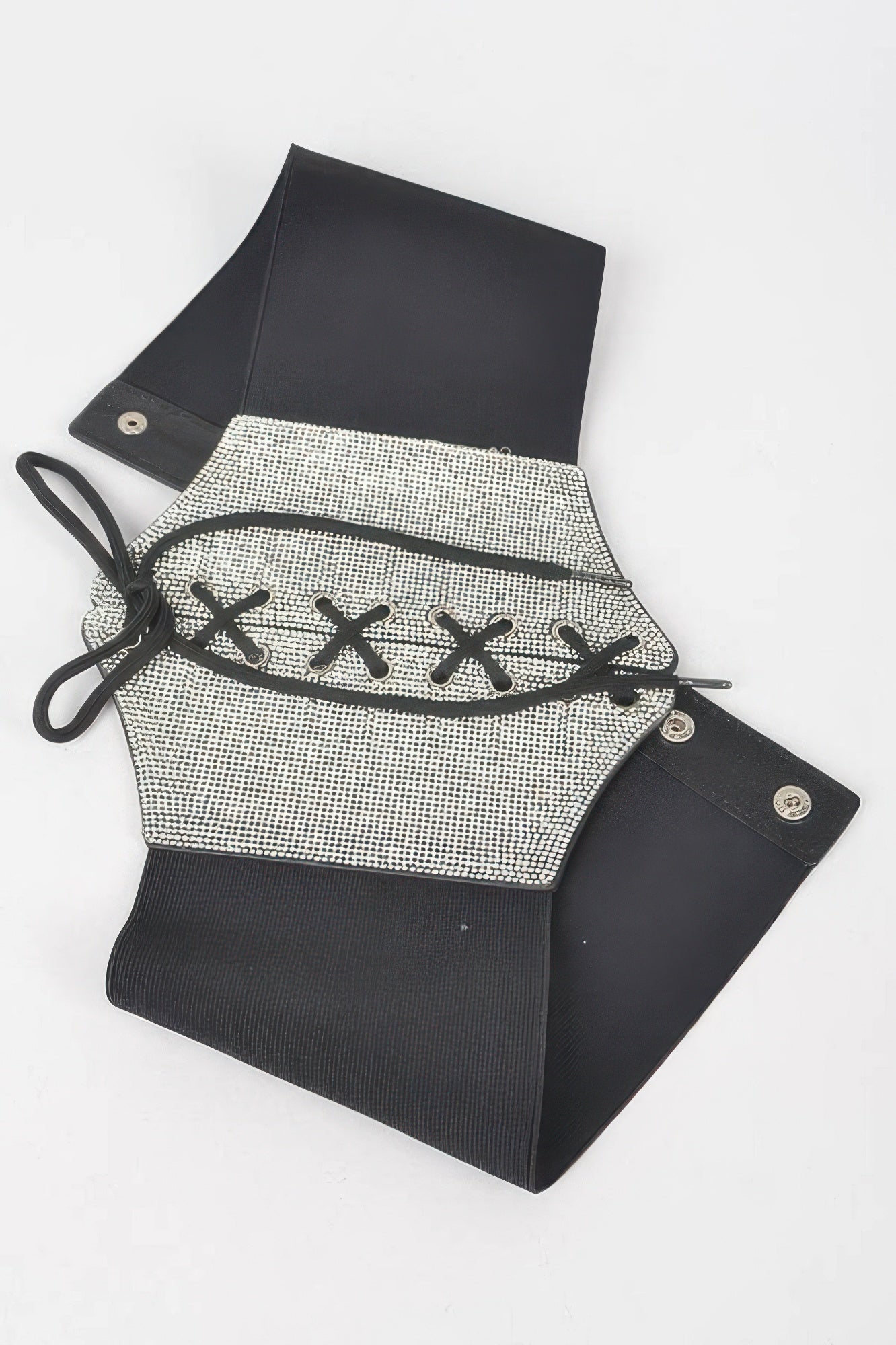 Rhinestone Corset Elastic Belt