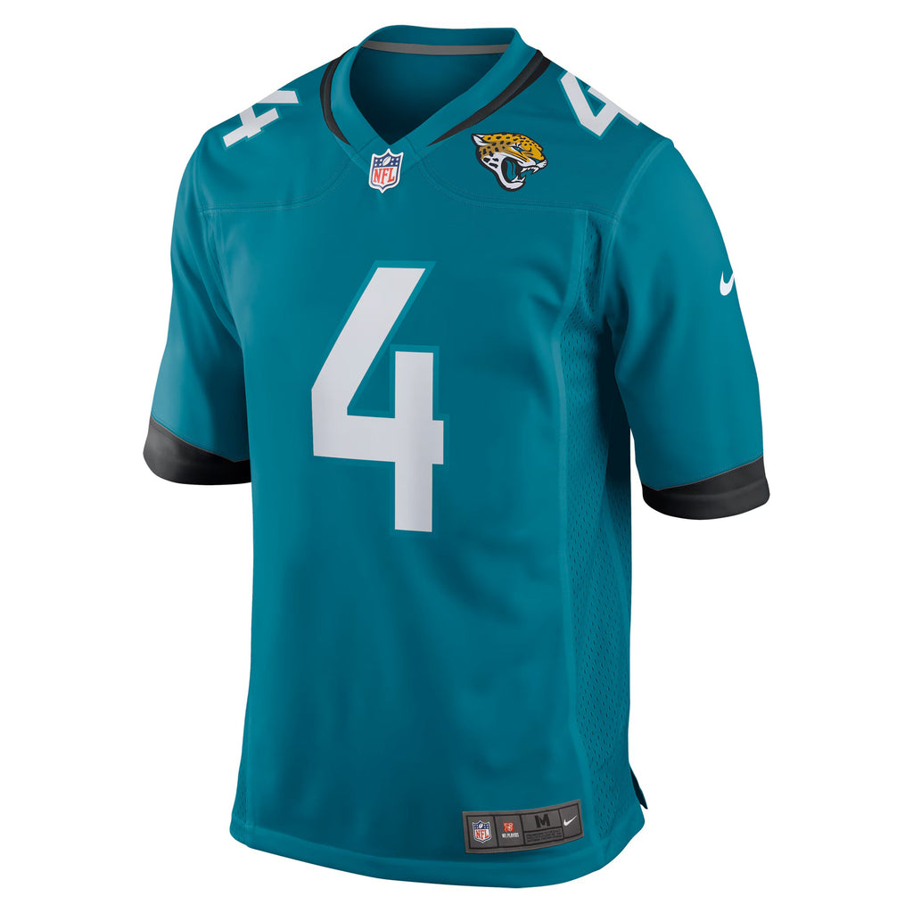 Jacksonville Jaguars Tank Bigsby Teal Game Jersey