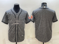 Men's San Francisco 49ers Gray Blank jersey