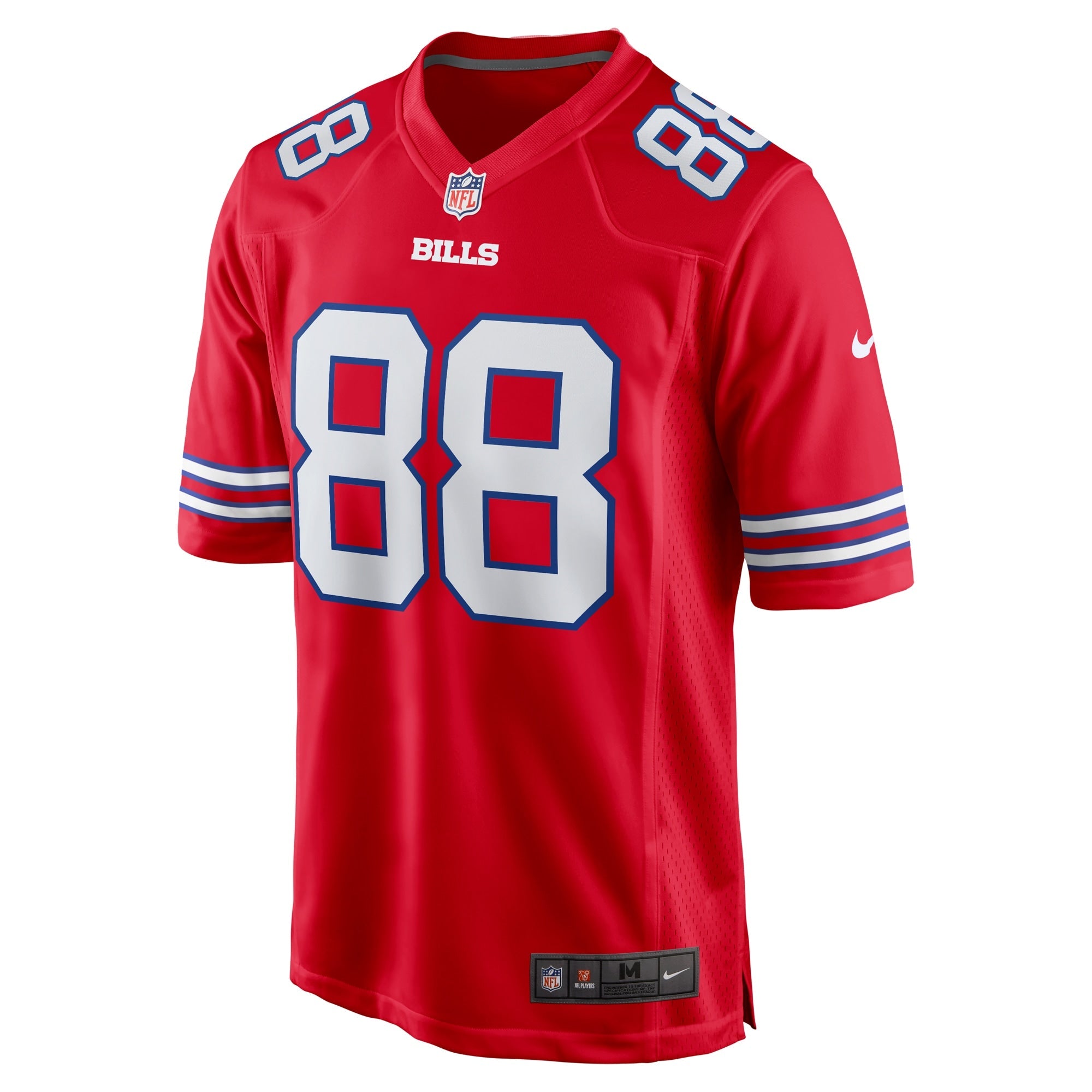 Buffalo Bills Dawson Knox Red Alternate Game Jersey